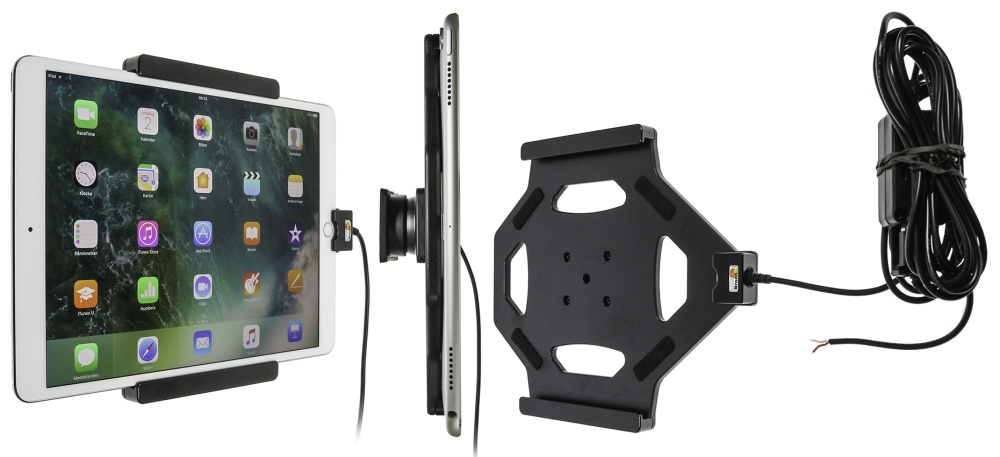Aktywny uchwyt Brodit do stałej instalacji, Apple iPad Air 2019/Air 3rd Gen (A2123, A2152, A2153, A2154)/Pro 10.5 (A1701, A1709)