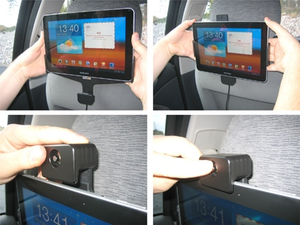 Brodit uchwyt z zamkiem na klucz, Samsung Galaxy Tab 10.1 GT-P7500
