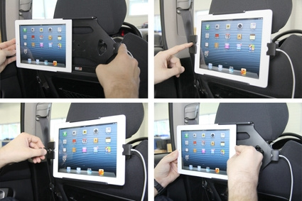 Brodit uchwyt z zamkiem na klucz, Apple iPad 4th Gen (A1458, A1459, A1460)/With Retina (Lightning Connector)