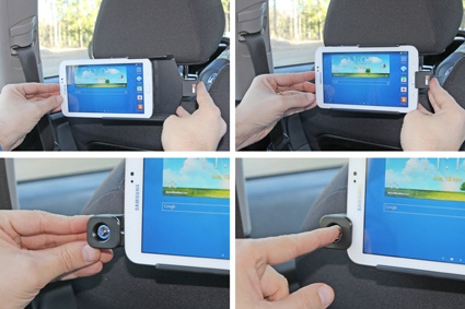 Brodit uchwyt z zamkiem na klucz, Samsung Galaxy Tab 3 7.0 SM-T210/SM-T2110