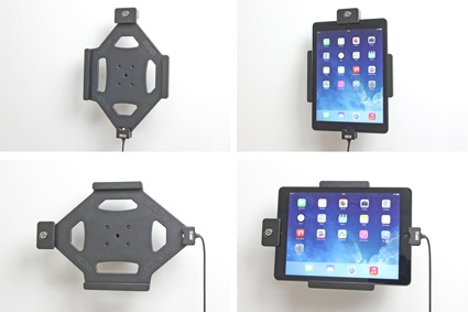 Brodit uchwyt z zamkiem na klucz, Apple iPad 5th Gen (A1822, A1823)/9.7 6th Gen (A1893, A1954)/9.7 New/Air (A1474, A1475, A1476)