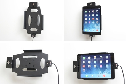 Brodit uchwyt z zamkiem na klucz, Apple iPad Mini 2 (A1489, A1490, A1491)/3 (A1599, A1600)/Retina