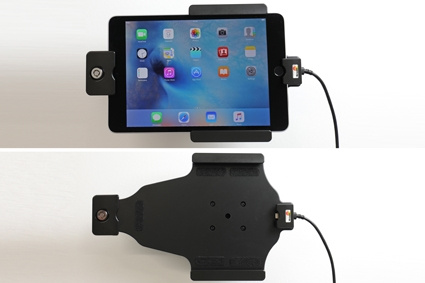 Brodit uchwyt z zamkiem na klucz, Apple iPad Mini 2019/4 (A1538, A1550)/5th Gen (A2124, A2125, A2126, A2133)