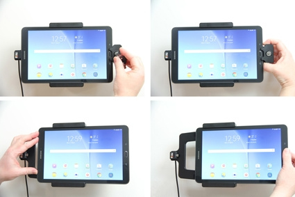 Brodit uchwyt z zamkiem na klucz, Samsung Galaxy Tab E 9.6