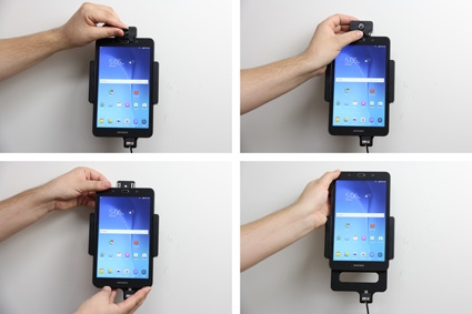 Brodit uchwyt z zamkiem na klucz, Samsung Galaxy Tab E 8.0
