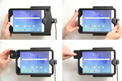 Brodit uchwyt z zamkiem na klucz, Samsung Galaxy Tab A 8.0 (2015) SM-T350
