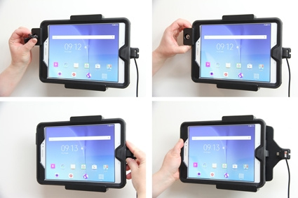 Brodit uchwyt z zamkiem na klucz, Samsung Galaxy Tab A 9.7