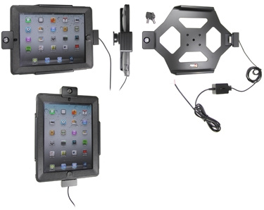 Brodit uchwyt z zamkiem na klucz, Apple iPad 3rd Gen (A1416, A1430, A1403)