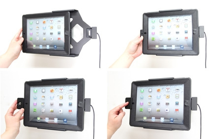 Brodit uchwyt z zamkiem na klucz, Apple iPad 3rd Gen (A1416, A1430, A1403)