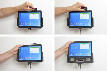 Brodit uchwyt z zamkiem na klucz, Samsung Galaxy Tab 4 10.1 SM-T530/SM-T531/SM-T535
