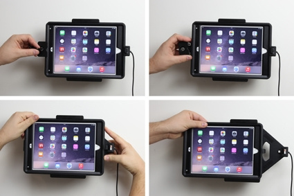 Brodit uchwyt z zamkiem na klucz, Apple iPad Air 2 (A1566, A1567)