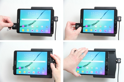 Brodit uchwyt z zamkiem na klucz, Samsung Galaxy Tab S2 8.0 SM-T713 /SM-T719