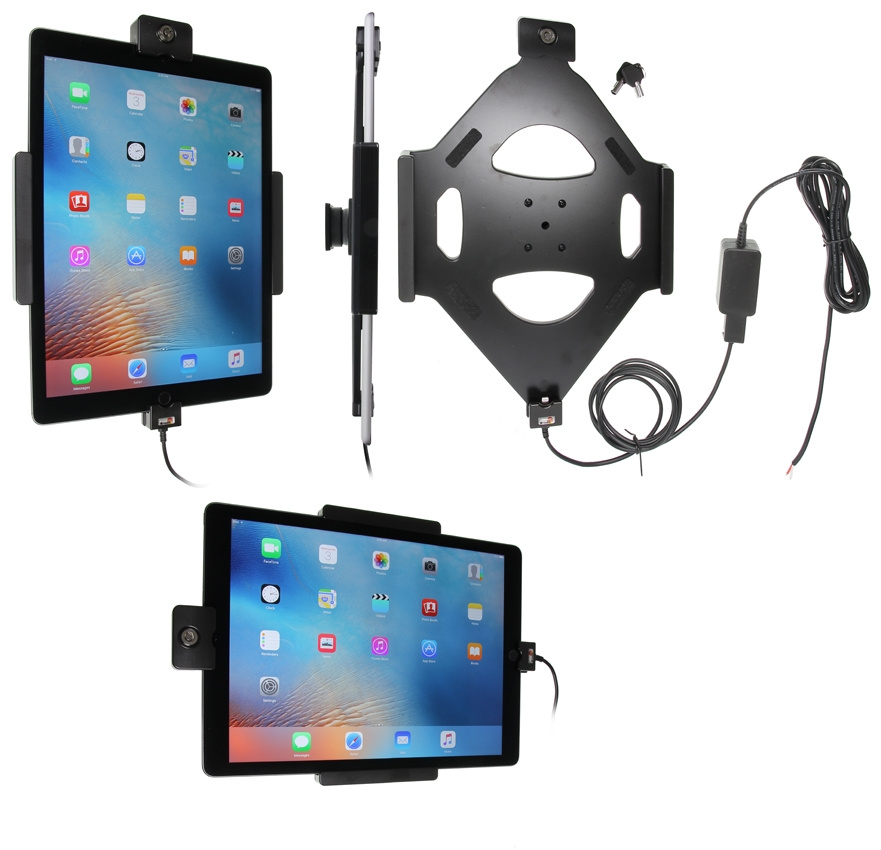Brodit uchwyt z zamkiem na klucz, Apple iPad Pro 12.9 (A1584, A1652, A1670, A1671)