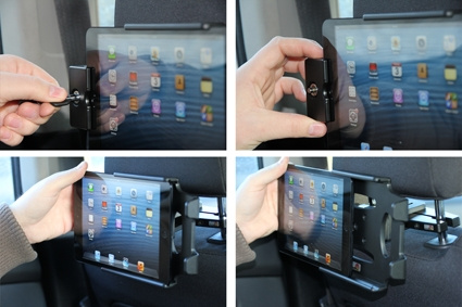 Brodit uchwyt z zamkiem na klucz, Apple iPad Mini (A1432, A1454, A1455)