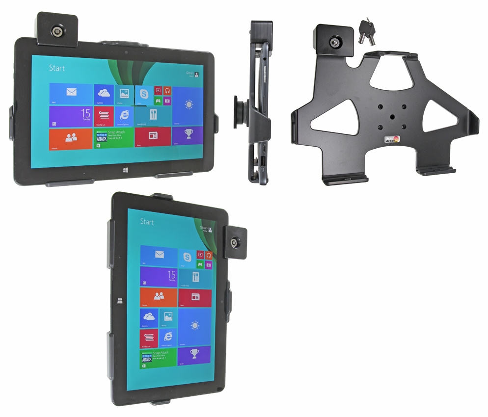 Brodit uchwyt z zamkiem na klucz, Dell Venue 11 Pro (Model 5130)/Pro, New (Model 7140)