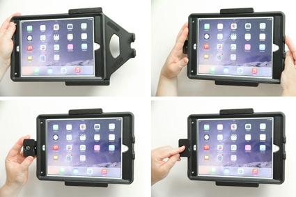 Brodit uchwyt z zamkiem na klucz, Apple iPad Air 2 (A1566, A1567)