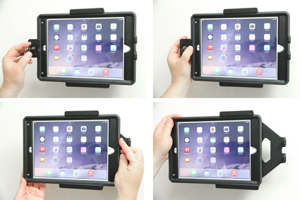 Brodit uchwyt z zamkiem na klucz, Apple iPad Air 2 (A1566, A1567)