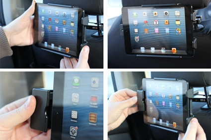 Brodit uchwyt z zamkiem sprężynowym, Apple iPad Mini (A1432, A1454, A1455)