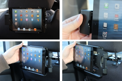 Brodit uchwyt z zamkiem sprężynowym, Apple iPad Mini (A1432, A1454, A1455)