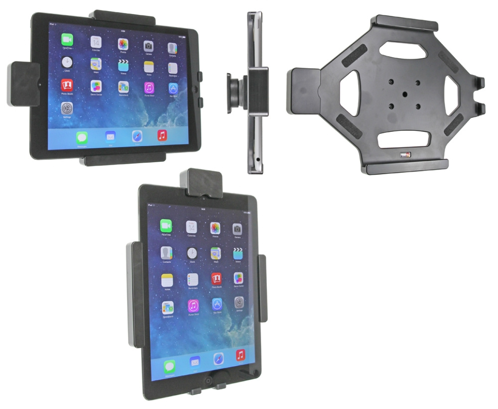 Brodit uchwyt z zamkiem sprężynowym, Apple iPad 5th Gen (A1822, A1823)/9.7 6th Gen (A1893, A1954)/9.7 New/Air (A1474, A1475, A1476)