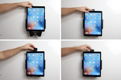 Brodit uchwyt z zamkiem sprężynowym, Apple iPad Pro 12.9 (A1584, A1652, A1670, A1671)