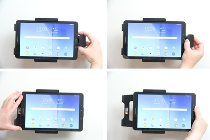 Brodit uchwyt z zamkiem sprężynowym, Samsung Galaxy Tab E 9.6