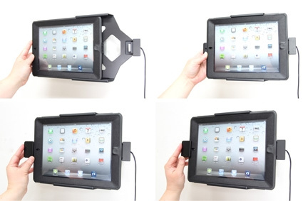 Uchwyt Brodit z blokadą sprężynową, Apple iPad 3rd Gen (A1416, A1430, A1403)