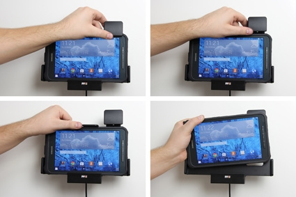 Uchwyt Brodit z blokadą sprężynową, Samsung Galaxy Tab Active 8.0 SM-T365