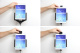 Uchwyt Brodit z blokadą sprężynową, Samsung Galaxy Tab A 9.7 Uchwyt Brodit z blokadą sprężynową, Samsung Galaxy Tab A 9.7
