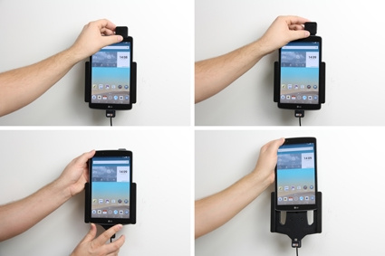 Uchwyt Brodit z blokadą sprężynową, LG G Pad F 8.0