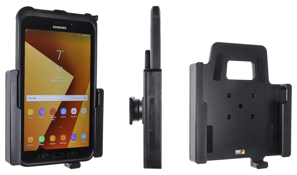 Brodit Pasywny uchwyt z przegubem kulowym, Samsung Galaxy Tab Active 2 SM-T390/SM-T395/3 SM-T570/SM-T575/5 SM-X300/SM-X306B