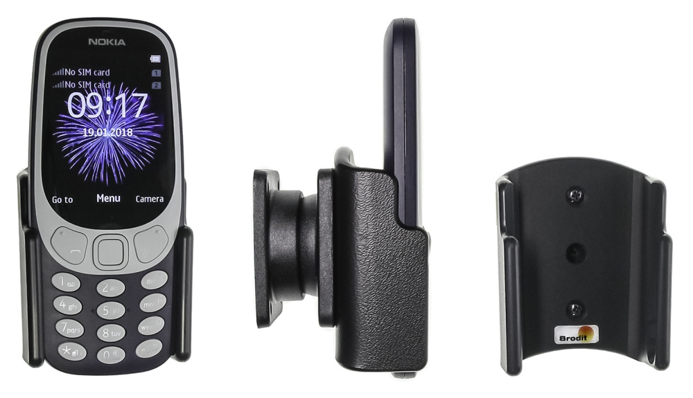 Brodit Pasywny uchwyt z przegubem kulowym, Nokia 3310 (2017)
