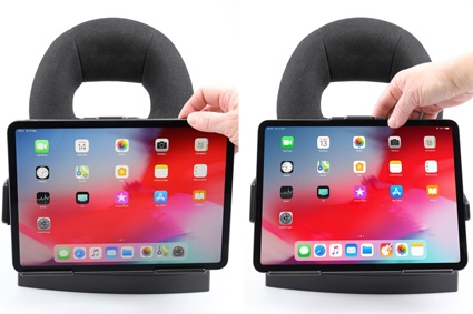 Brodit Pasywny uchwyt z kulką, Apple iPad Air 11 (A2902, A2903, A2904)/Air 11 2025 M3 (A3266, A3267, A2370)/Air 4th Gen (A2072, A2316, A2324, A2325)/Air 5th Gen (A2588, A2589, A2591)/Pro 11 2018 (A1980, A2013, A1934, A1979)/Pro 11 2020 2nd Generation