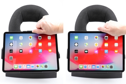 Brodit Pasywny uchwyt z kulką, Apple iPad Air 11 (A2902, A2903, A2904)/Air 11 2025 M3 (A3266, A3267, A2370)/Air 4th Gen (A2072, A2316, A2324, A2325)/Air 5th Gen (A2588, A2589, A2591)/Pro 11 2018 (A1980, A2013, A1934, A1979)/Pro 11 2020 2nd Generation