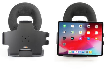 Brodit Pasywny uchwyt z kulką, Apple iPad Air 13 2024  (A2898, A2899, A2900)/Air 13 2025 M3 (A3268, A3268, A2371)/Pro 12,9 2018 (A1876, A1895, A1983, A2014)/Pro 12.9 2020 (A2069, A2232, A2229)/Pro 12.9 5th Gen 2021 (A2378, A2379, A2461)/Pro 12.9 6th Ge