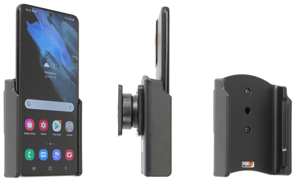 Brodit Pasywny uchwyt z kulką, Samsung Galaxy S21+ 5G SM-G996B/SM-G996B/DS
