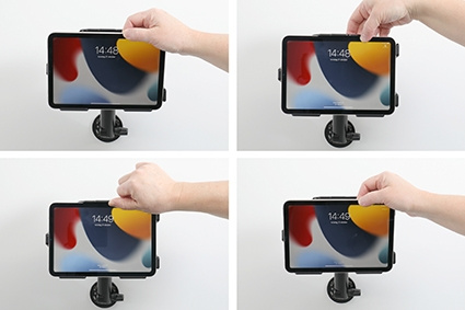 Brodit Pasywny uchwyt z przegubem kulowym, Apple iPad Mini 6th Gen (A2567, A2568, A2569)/7th Gen 2024 (A2995, A2996)