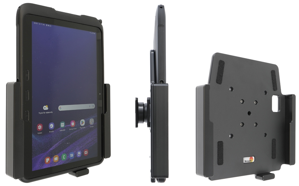 Brodit Pasywny uchwyt z przegubem kulowym, Samsung Galaxy Tab Active 4 Pro SM-T630/SM-T636