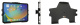 Brodit Pasywny uchwyt z przegubem kulowym, Apple iPad 10th Gen (A2696, A2757, A2777)/2025 A16 (A3354, A3355, A3356) Brodit Pasywny uchwyt z przegubem kulowym, Apple iPad 10th Gen (A2696, A2757, A2777)/2025 A16 (A3354, A3355, A3356)