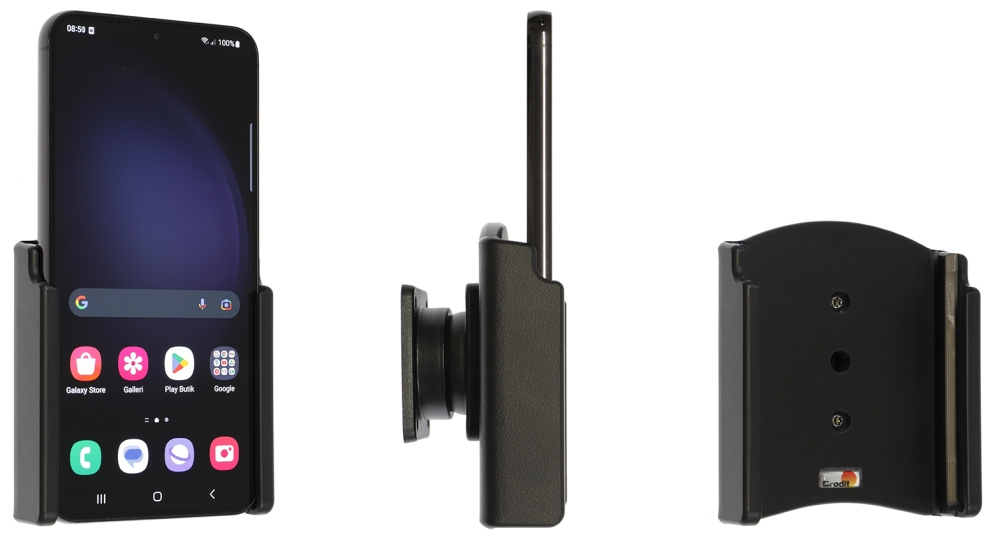 Brodit Pasywny uchwyt z przegubem kulowym, Samsung Galaxy S23+ SM-S916B/DS