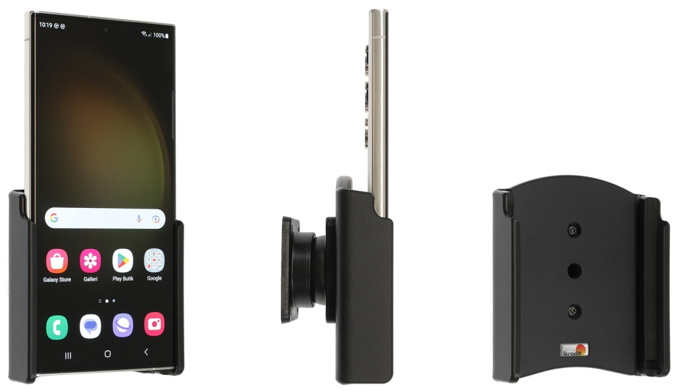 Brodit Pasywny uchwyt z przegubem kulowym, Samsung Galaxy S23 Ultra SM-S918B/DS