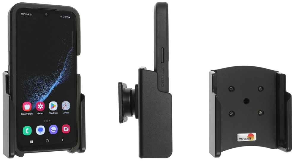 Brodit Pasywny uchwyt z przegubem kulowym, Samsung Galaxy Xcover 6 Pro