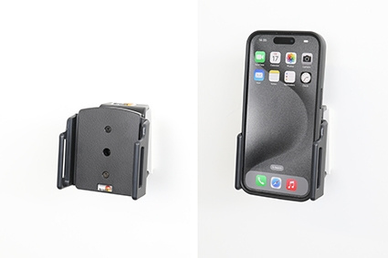 Brodit Pasywny uchwyt z przegubem kulowym, Apple iPhone 15/15 Pro/16/16 Pro/16e