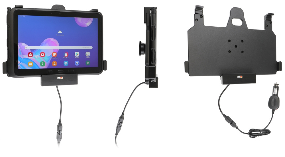 Brodit Aktywny uchwyt z wtykiem do gniazda zapalniczki, Samsung Galaxy Tab Active Pro T540/T545/T547/T547U