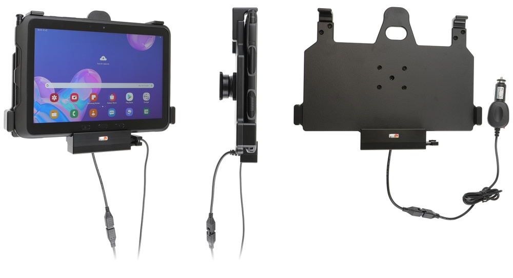 Brodit Aktywny uchwyt z wtykiem do gniazda zapalniczki, Samsung Galaxy Tab Active Pro T540/T545/T547/T547U