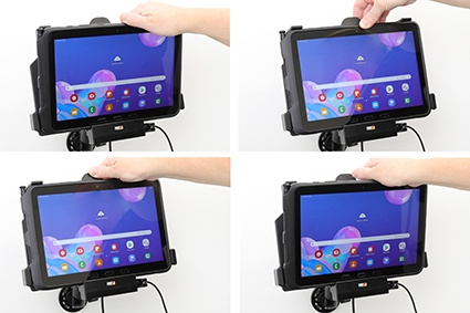 Brodit Aktywny uchwyt z wtykiem do gniazda zapalniczki, Samsung Galaxy Tab Active Pro T540/T545/T547/T547U
