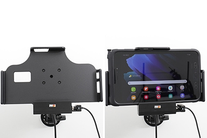 Brodit Aktywny uchwyt z wtykiem do gniazda zapalniczki, Samsung Galaxy Tab Active 2 SM-T390/SM-T395/3 SM-T570/SM-T575
