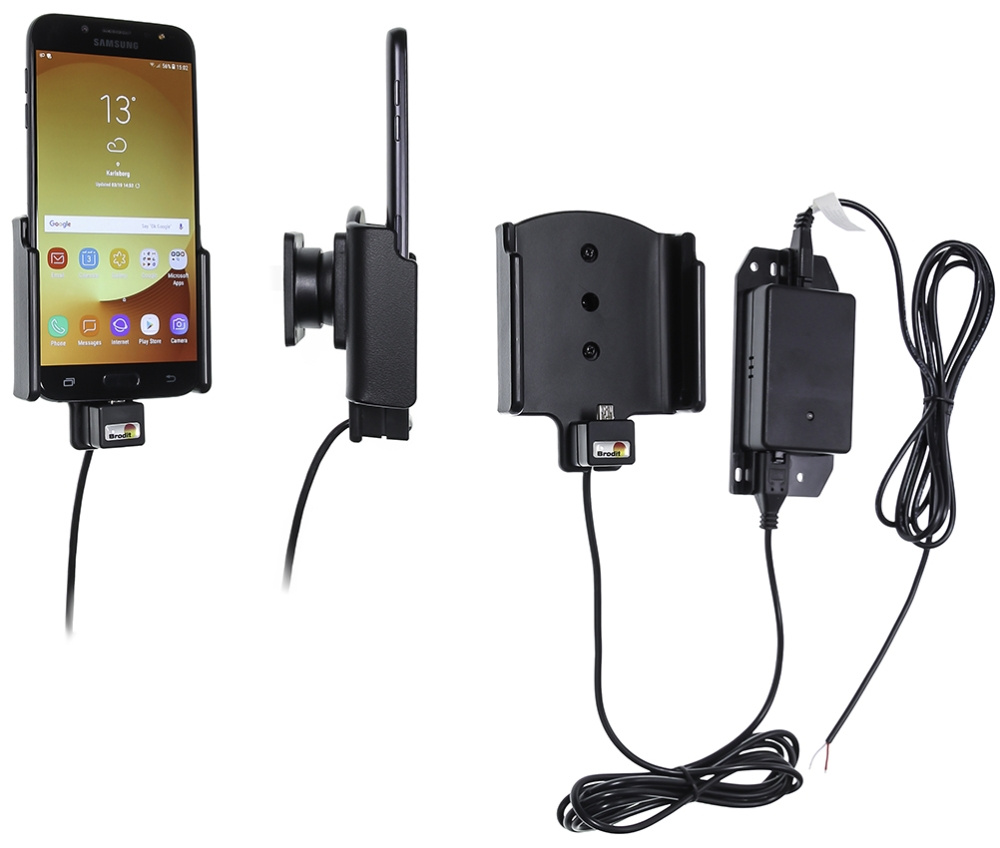 Brodit Aktywny uchwyt do stałej instalacji, Samsung Galaxy J7 (2017) Sm-J730F