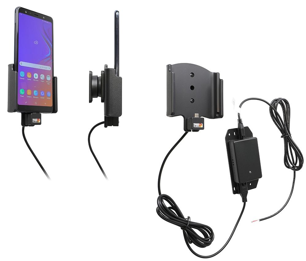 Brodit Aktywny uchwyt do stałej instalacji, Samsung Galaxy A7 2018 (SM-A750)
