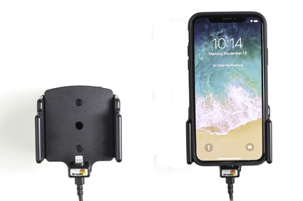 Aktywny uchwyt z kablem USB i adapterem do gniazda zapalniczki, Apple iPhone 11/11 Pro/X/XR/Xs
